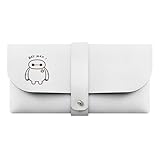 メガネケース ベイマックス 眼鏡ケース メガネポーチ Puレザー 眼鏡バッグ 眼鏡入れ 軽量 持ち運び おしゃれ 擦り傷防止