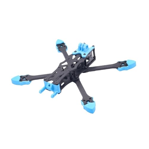 Compatible con Apex, Kit de Marco dron 5 Pulgadas, cuadricóptero Carreras Fibra Carbono, Freestyle INAV Beatflight F722, Ardupilot PX4, Control Vuelo(Apex 5inch Package)