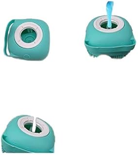 Eco-Friendly Silicone Pet Bath & Grooming Brush – Soft Massage Scrubber for Dogs & Cats | Deshedding & Shampoo Dispenser Tool