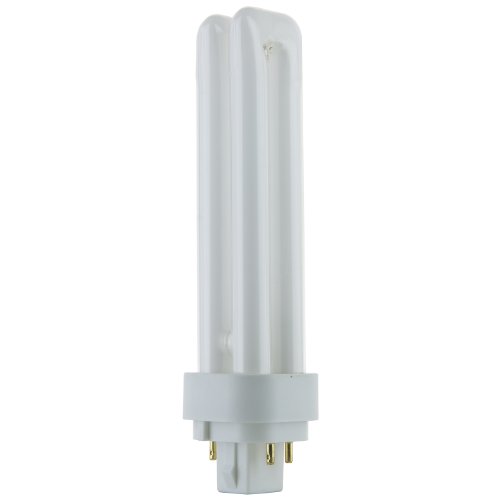 Sunlite PLD18/E/SP50K 18-Watt Compact Fluorescent Plug-In 2-Pin Light Bulb, 5000K Color