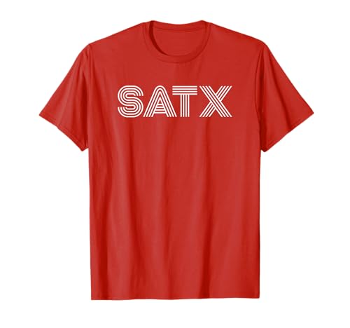 SATX San Antonio TX Design rétro T-Shirt