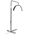 Existing Beauty LED Lash Light – Half Moon Floor Lamp with Adjustable Brightness – Professional Esthetician Light for Eyelash Extensions, Lash Techs & Beauty Artists