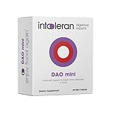 Intoleran DAO Mini Digestive Enzymes - 60 Tablets | Supplement for Histamine Intolerance & DAO Deficiency | Healthy Histamine Levels | 30,000 HDU Pure Diamine Oxidase (DAO) Enzyme | Coated