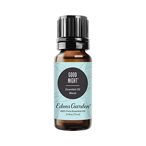 Edens Garden Good Night Essential Oil Blend- 100% Pure Premium Grade, Undiluted, Natural, Therapeutic, Aromatherapy, The Best for Diffusing, Candle, Humidifiers, Kid Safe 10 ml (.33 fl oz) Cover