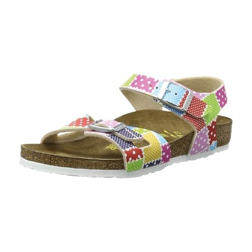 Birkenstock Kids Unisex-Kinder Rio BF DD Clogs, Mehrfarbig...