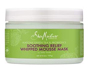 SheaMoisture Matcha Green Tea & Probiotics Redness Relief Whipped Mousse Mask 4oz, pack of 1