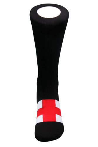 Samson Hosiery® - Calcetines de vestir con banderas de Reino Unido y Europa, talla única, unisex, Hombre, color Inglaterra, tamaño Taille unique