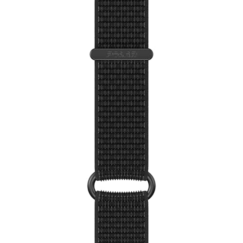 Polar Correa con Cierre de Velcro, Negro, S/M, 22 mm