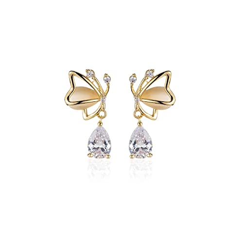 Pendentif papillon mignon en argent 925 le cadeau de fête idéal pour elle