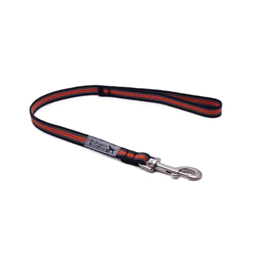 ザ・ブラックラブカンパニー ラバー ショートリード /60cm (オレンジ, ナスカン小)