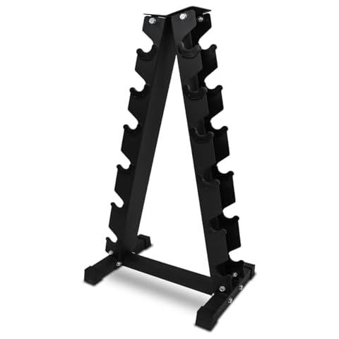 WUDLEP 6-Tier Heavy Duty Dumbbell Rack Cover