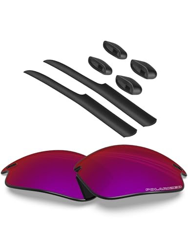 Image of BLAZERBUCK Polarized Replacement Lenses & Sock Kit for Oakley Fast Jacket OO9097 /Fast Jacket Asian Fit OO9162 Sunglass