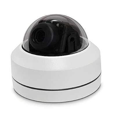 Alptop Outdoor 8MP 4K PTZ IP POE Dome Ceiling Security Camera Pan Tilt 5xOptical Zoom 100ft IR Night Vision Motion Detection Remote View RTSP