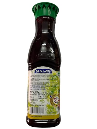 Image of Mala's Whole Fruit Crush Veriberry, 750 Millilitre (Pack of 2)