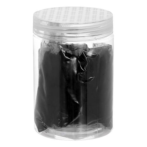 QUARKZMAN Pigmento De Óxido De Hierro Para Concreto Malla 500 3.5oz (100g) Pigmento Para Lechada De Óxido De Hierro Para Pintura De Baldosas Pastel Cemento Concreto Negro De Carbón