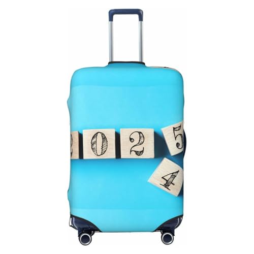 2024 Becomes 2025 Luggage Cover Washable Elasticated Luggage Covers for Suitcase tsa Approved Stylish Dust and Scratch Resistant Luggage Case Protector