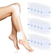 Wellnessamz Castor Oil Pack Wrap, 15PCS Film Castor Oil Pack Wrap for Knee, Portable Self Adhesiv...