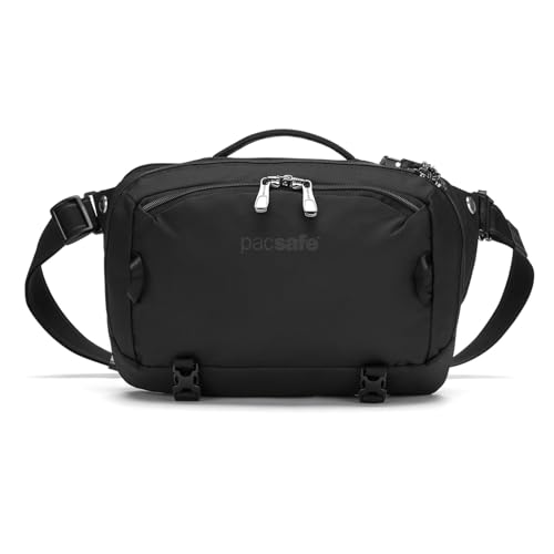 Sling Pacsafe EXP 12' Black pour explorer la ville les mains libres