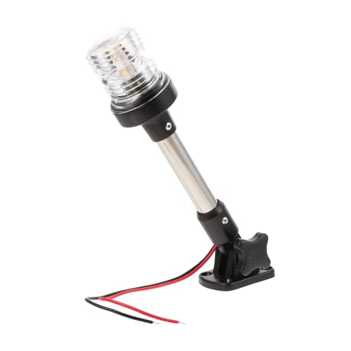 HOLIDYOYO 1Pc LED Boat Navigation Light Anchor Lamp for Yachts Stern Light for Enhanced Visibility and Safety Water