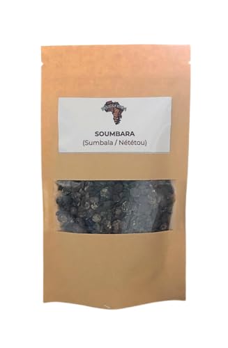 Soumbala (Sumbara, Netetou) Körner – Traditionelles Gewürz 100% natürlich – Ideal für...