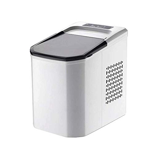 Fabricadora de hielo portátil eléctrica 10Kg/24H acero inoxidable miniatura 1