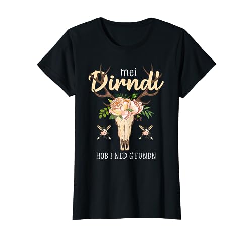 Mei dirndl hob i ned g'fund oktoberfest dirndl tracht ricambio maglietta