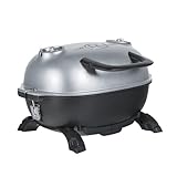 Portable Kitchen PK PK200-SFL Portable Charcoal Tailgating & Camping Grill System, Grey