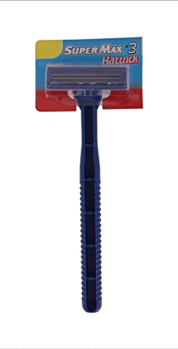 Super Max 3 Hattrick Triple Blade Disposable - 12 Razor
