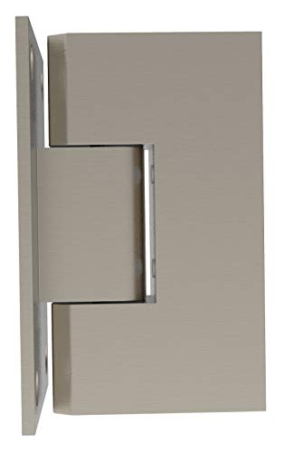 Crl Vienna 037 Series Brushed Nickel Wall Mount Shower Door Hinge #TOP4