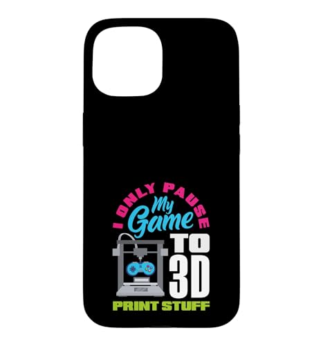 I Only Pause My Game To 3D�v�����g�X�^�b�t�Q�[�}�[ �X�}�z�P�[�X iPhone 15 �p