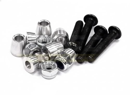 Vis et entretoises d'amortisseur 1/10 Integy en taille 3mm pour châssis off-road de précision