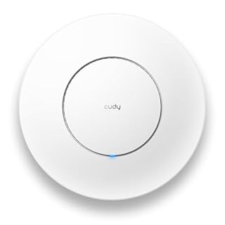 Cudy AC1200 Punto di accesso wireless Gigabit, Soluzione WiFi aziendale con supporto Mesh, Beamforming, Roaming, MU-MIMO, alimentazione PoE o CC, Adattatore di alimentazione CC 12V incluso, AP1300