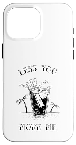 Less You More Me (Self-Love Statement) (ファニーグラフィック) スマホケース iPhone 16 Pro Max 用