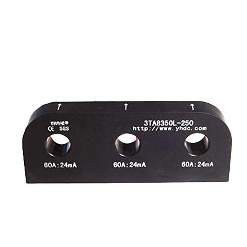 YHDC Three-Phase Current Transformer 3TA8350BL-400 0-100A/0-25mA 1% 3x?13