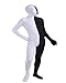 Produktbild Anyu Unisex Ganzkörperanzug Second Skin Ganzkörperanzug Kostüm Schwarz Weiß L