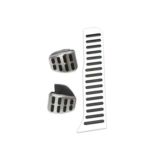 Fußstütze Pedale Für VW Für Tiguan 5N MK1 2009 2010 2011 2012 2013 2014 2015 2016 Zubehör Auto Pedale Gas Bremse rutschfeste Pedal Abdeckung ZU Bremse Pedalkappen(3 pcs1)