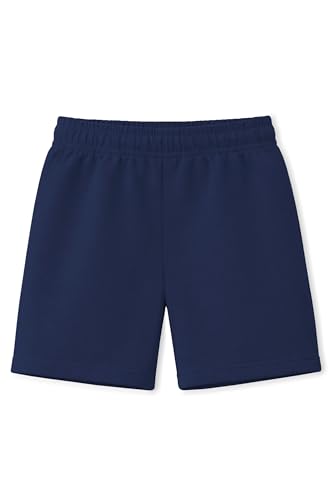 Image of Trampoline Boys Solid Shorts Pack of 6 | Multicolor Casual Summer Wear | Elastic Waist Comfortable Kids Sports, Home & Play Shorts | 1-10 Years