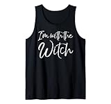 Photo Gallery costume di halloween per husbands funny i m with the witch canotta Photo Gallery costume di halloween per husbands funny i m with the witch canotta