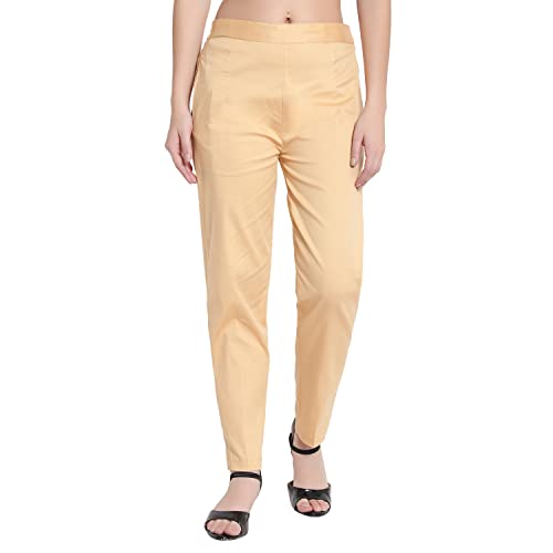 Image of BLUE STAR SHARK (Combo Ravishing Glamarours Cotton Stretchable Casual Cigarette Lycra Pants for Girls /Ladies /Women