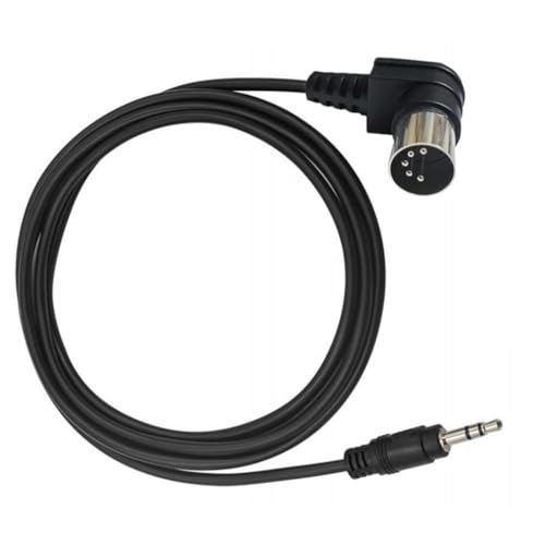 Cable extensión estéreo 3.5mm macho a DIN 5 pines macho miniatura 4