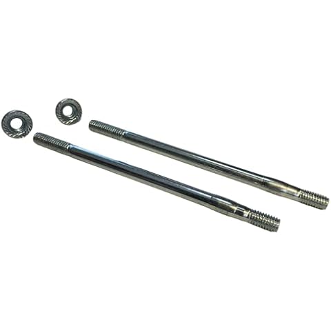 Sellerocity (2 Pack) of Carburetor Mounting Bolts & Nuts Compatible with Honda GX110 GX120U GX140 GX160 GX200 GXV120 GXV160 90043-ZE1-020 Cover