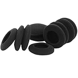 Kit Com 10 Espumas Para Headset Plantronics Blackwire C3220, 300, C310, C310m, C320 e C320m