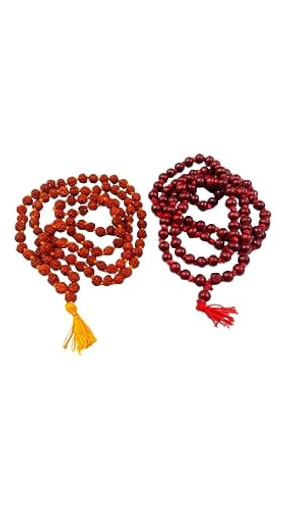 5 Mukhi 108 Beads Rudraksha Mala for Spiritual Practice