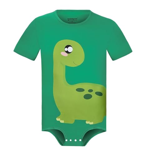 Men Short Sleeve Romper Pajama Bodysuit One Piece Sleepwear Tops Cute Print Onesie - Dinosaur George