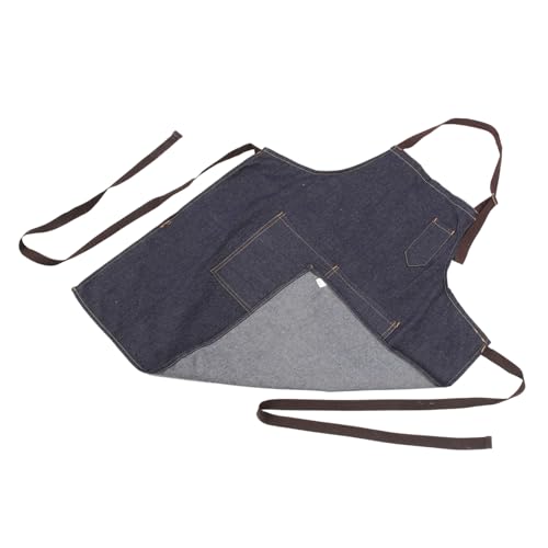 COLLBATH Sleeveless Industrial Apron Acid Alkali Proof Oil-resistant Kitchen Chef Apron Professional