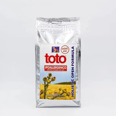 Toto - Pienso holístico para perro, hipoalergénico, tamaño mini, 12 kg.