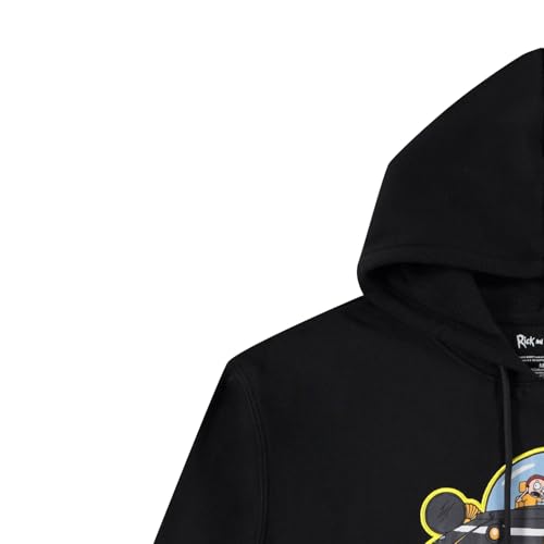 RICK AND MORTY Mens Varsity Jacket - Mens Classic Authentic Varsity Bomber Jacket3