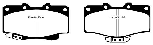 Image of EBC Brakes DP4807R Yellowstuff Street and Track Brake Pad