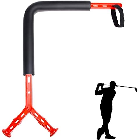 Orrdiffi Golf Schwungtrainer für die Arme, Golf Trainingshilfen Geste Corrector, Golf Swing Trainer,Golf Training Aid,Golfschlägerabdeckungen, Übungshilfe für konstanteren Golfschwung Cover