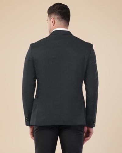 Image of SaintX Men's Formal Blazer | Fully Lined | Slim Fit | Professional Jacket | Premium Business Formal Suit | Office | Wedding | All Purpose